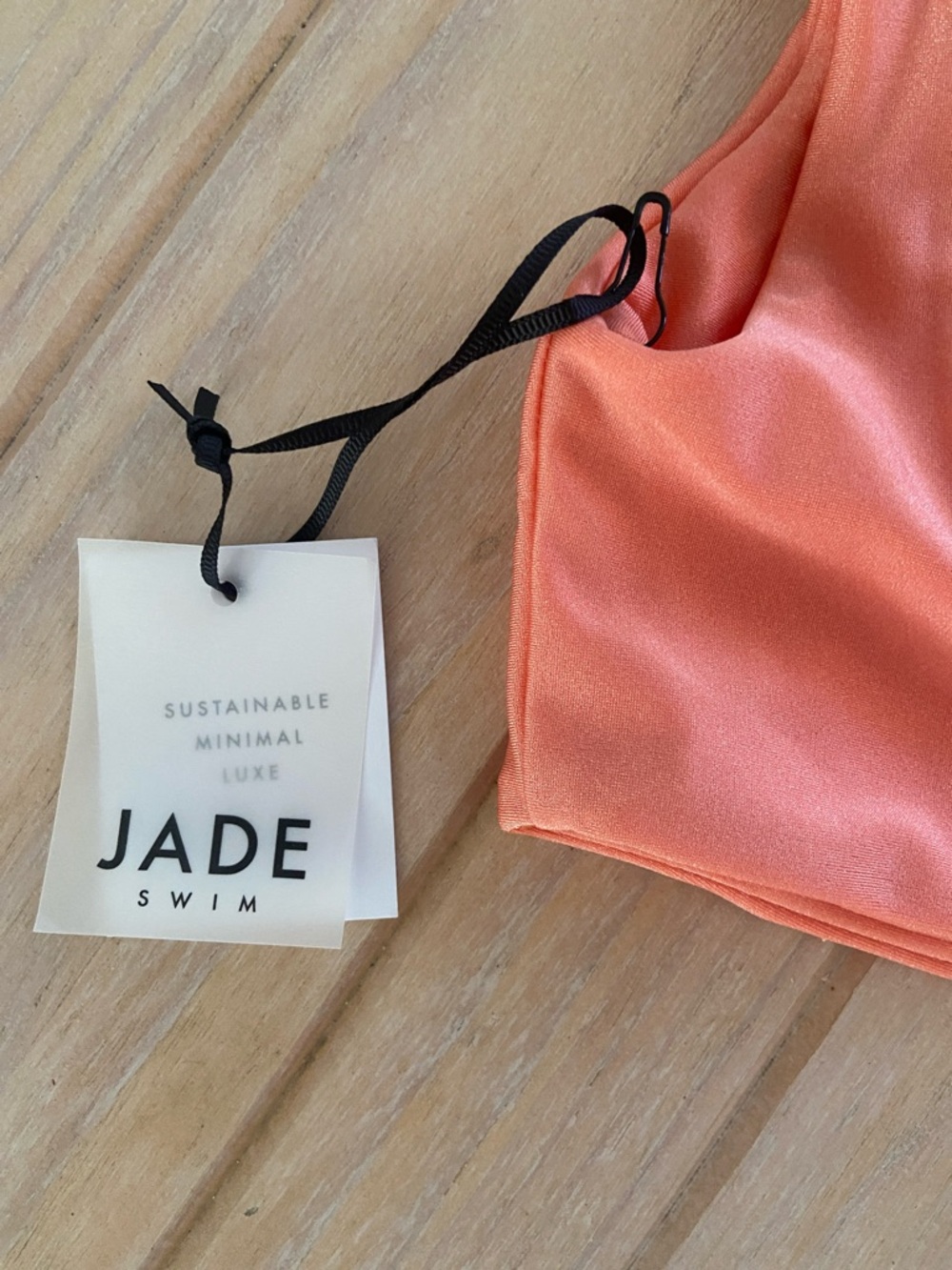 *authentic* Jade Swim Rounded Edges Top - Picture 3 of 4